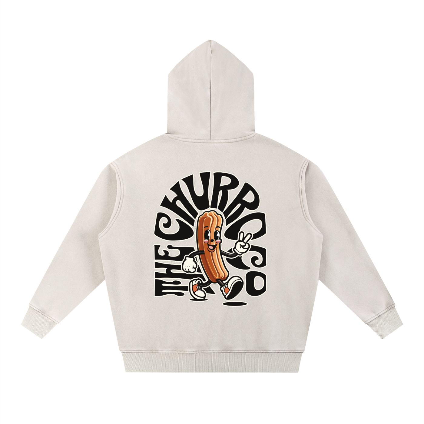 Snow Wash Fleece Oversize Hoodie
